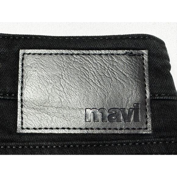 Mavi Jeans Men's Jake Slim Leg Black Denim Jeans - Size 39x31 - Picture 3 of 5
